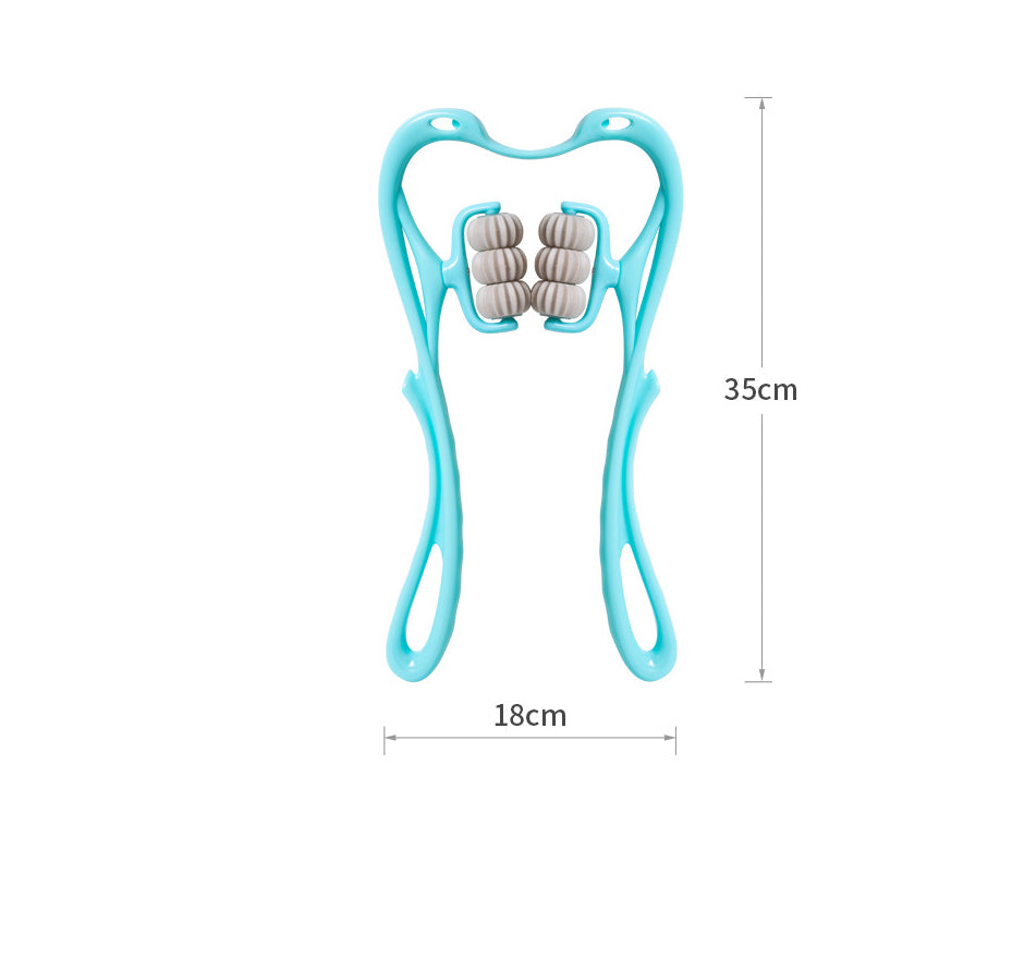 6-Wheel Neck Roller Massage Tool