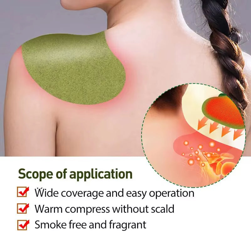 12/60 Pieces Neck Shoulder Patch Acupuncture Heat Patch Neck Shoulder Protection Patch Body Rehabilitation Care Patch