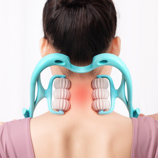 6-Wheel Neck Roller Massage Tool